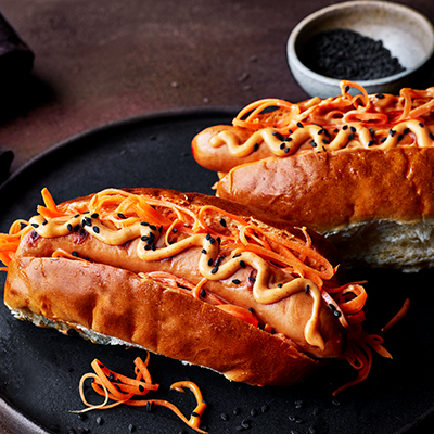 hot-dogs-with-pickled-carrot-and-spicy-mayo